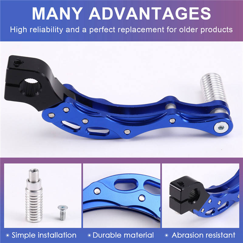 MOTORCYCLE ENGINE CNC KICK START STARTER LEVER FOR HONDA 139QMB SCOOTER JOG50/90/100 FUXI 100CC