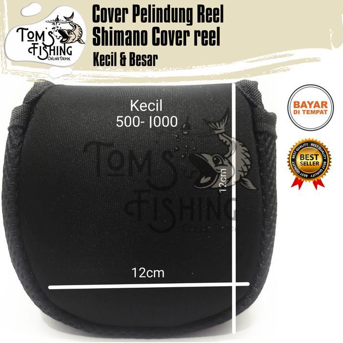 Cover Sarung Reel Pancing Shimano 500 - 6000 Tebal Pelindung Murah - Toms Fishing Original
