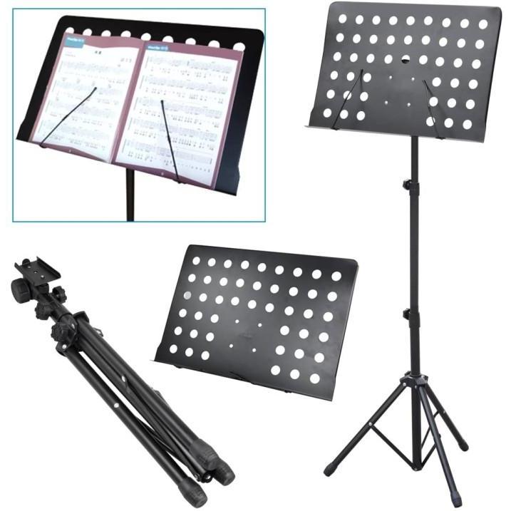 Premium Music Book Viola Tripod Stand Buku Partitur Piano Lagu Karaoke Gitar Promo