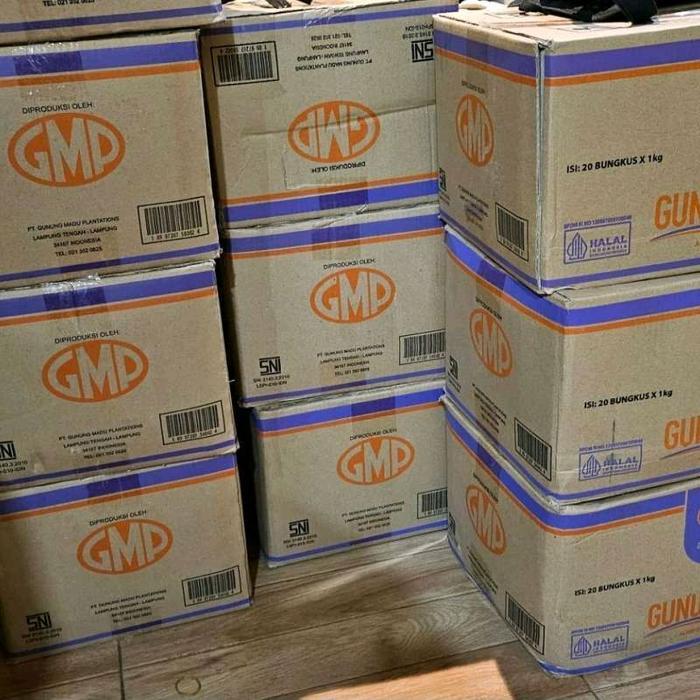 GULA PASIR GMP 1KARTON ISI 20KG / GULA PASIR GMP