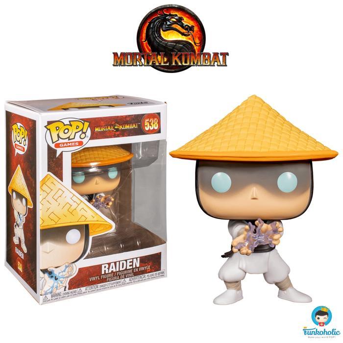 Funko Pop Games Mortal Kombat - Raiden (Classic) #538