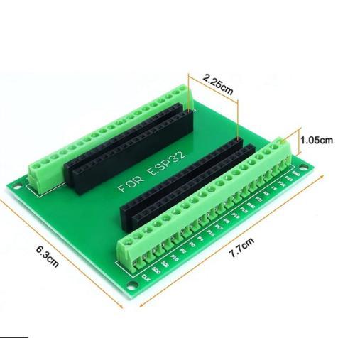 NEW SET ESP32 30PIN ESP-32 MICRO USB+ PROTO SCREW PROTOSCREW TERMINAL