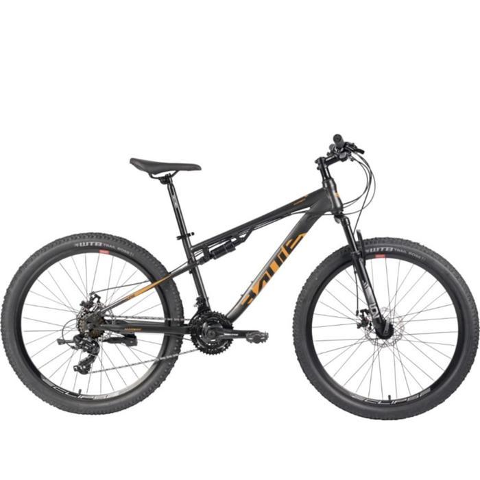 Sepeda gunung 27.5 inch mtb element battle full suspensi dewasa 21 speed shimano rem cakram high qua
