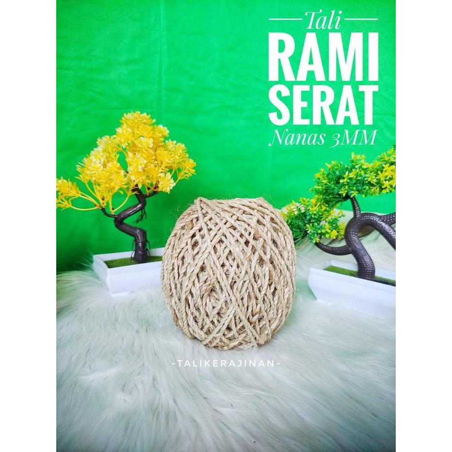 Tali Rami Nanas Tali Serat Alam Agave Sisalana Fiber Tali kerajinan