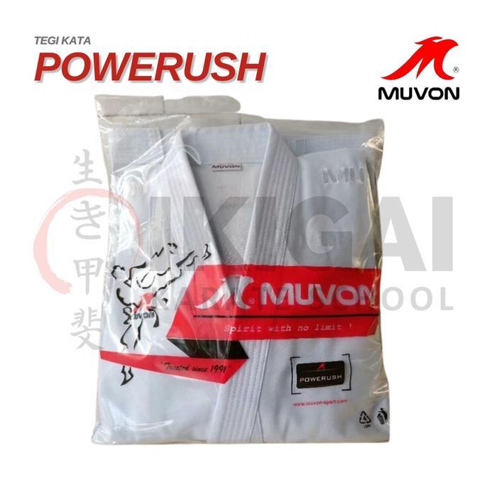 Diskon Muvon Powerush Tegi Kata Karate-Gi Baju Karate Termurah