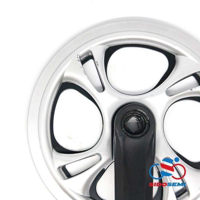 Crankset Crank 48T Gir Gear Sepeda Lipat Fixie Arm 152Mm