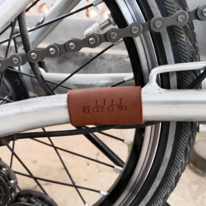 Chain Stay Protector, Pelindung Frame Rante Sepeda Lipat Pikes 3Sixty Terlaris