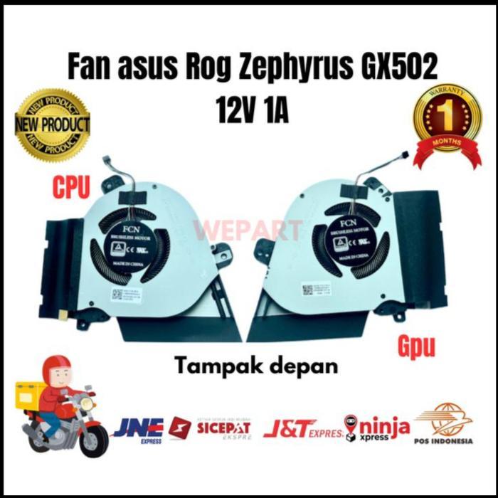 Fan Kipas Laptop Rog Zephyrus S M15 GX502 GU502 LWS - CPU