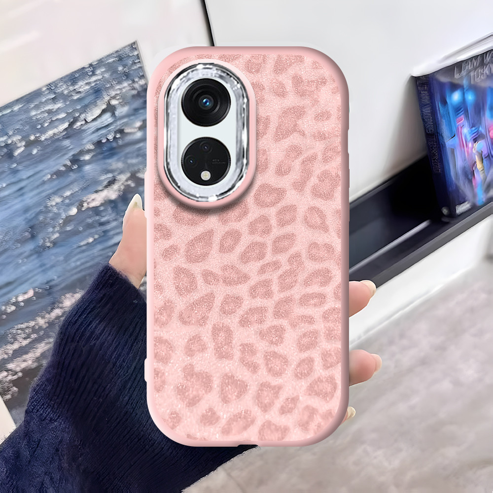 Casing Hp Untuk OPPO Reno 8T 5G Softcase Phone Case Fashion Leopard print 6176 PDD Sofcase Silikon C
