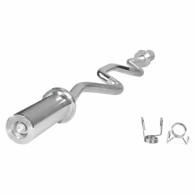 Stik Barbel Olympic EZ Curl Bar 5cm