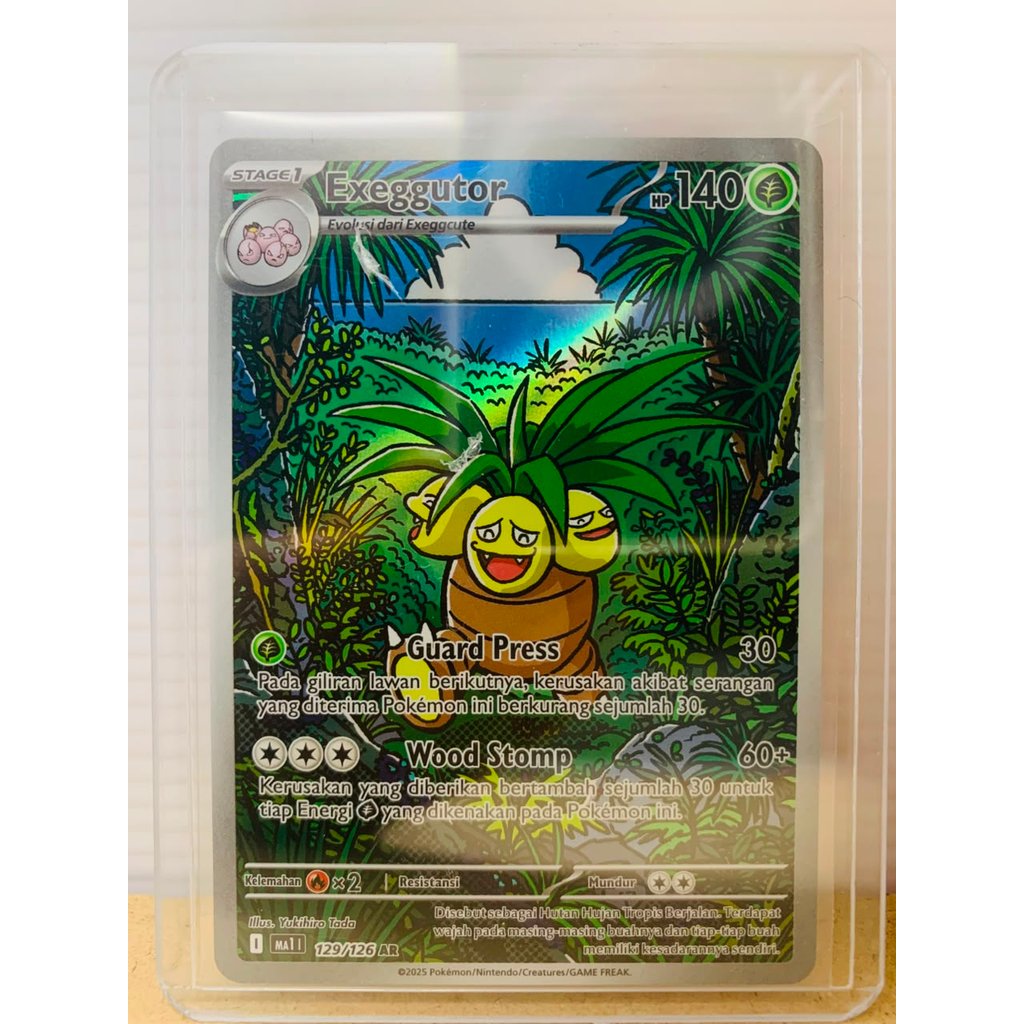 Exeggutor #129 Pokemon Evolusi Mega