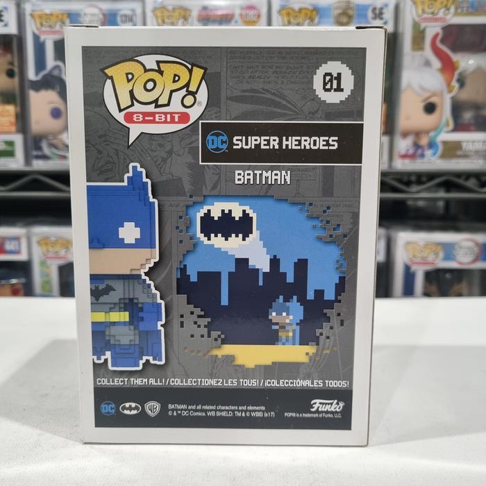 FUNKO POP 8-BIT - DC SUPER HEROES - BATMAN 01