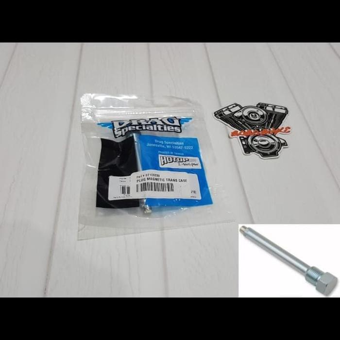 Magnetic Transmission Drain Plug harley baut pembuangan oli transmisi