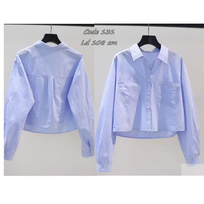Diskon Crop Top Korean Style - Basic Crop Top - Kemaja Crop Top Original