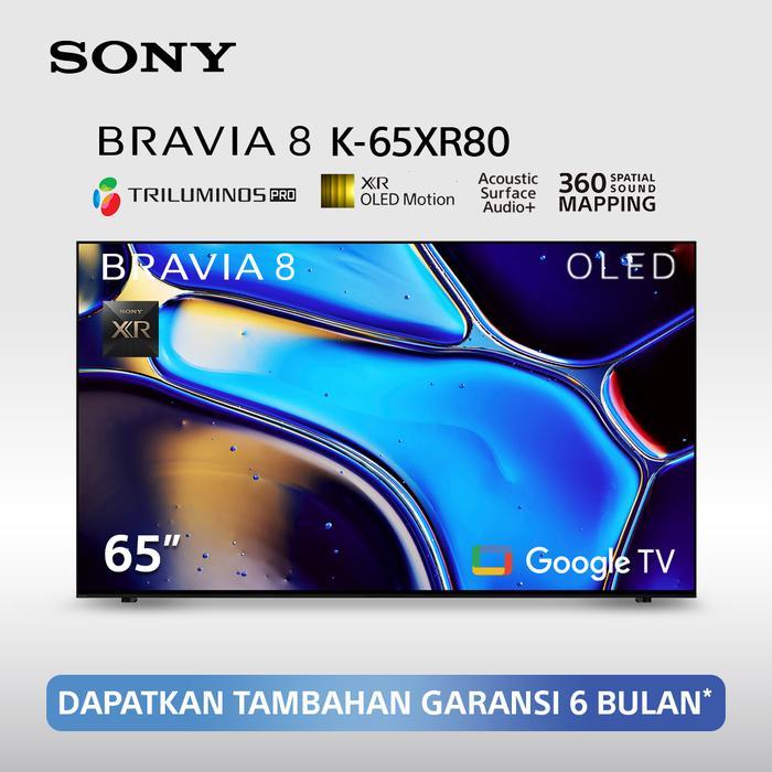 Kualitas Terbaik Sony Bravia 8 65 Inch Tv Oled 4K Ultra Hd Hdr Smart Tv (Google Tv) 2024 Model
