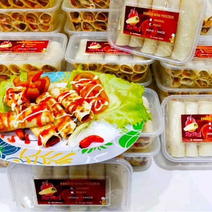 NEW RAS KEBAB MINI FROZEN / KEBAB MINI / KEBAB FROZEN / FROZEN FOOD / MAKANAN INSTAN / CEMILAN