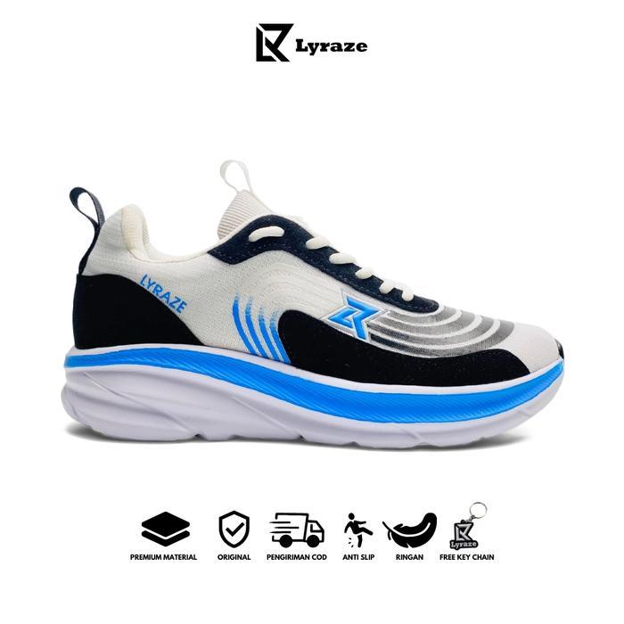 Kanky Sport - Lyraze Sepatu Running Pria Sepatu Olahraga Lari Cowok Outdoor Size 39-43 Fast