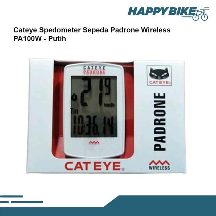 CATEYE Speedometer Sepeda PA100W Padrone Wireless Pengukur Kecepatan Sepeda