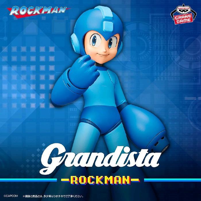 GRANDISTA MEGAMAN ( ROCKMAN ) FIGURE BANPRESTO