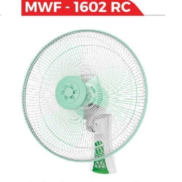 Kipas Angin Dinding Maspion MWF1602RC / WALL FAN MASPION REMOT 16"