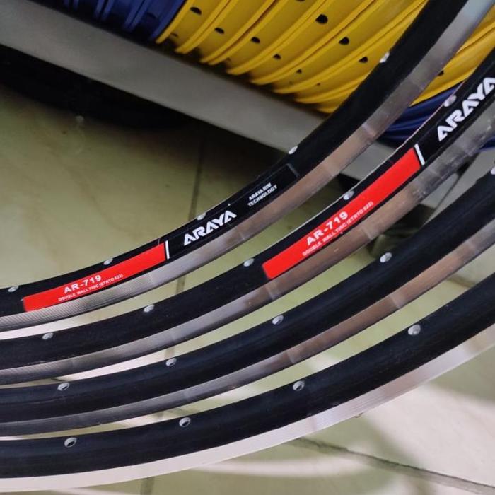 READYY Velg Araya 719 32 Hole - Velg Araya 719 36 Hole - Velg Rims Fixie Roadbike 700C Fv 32 & 36