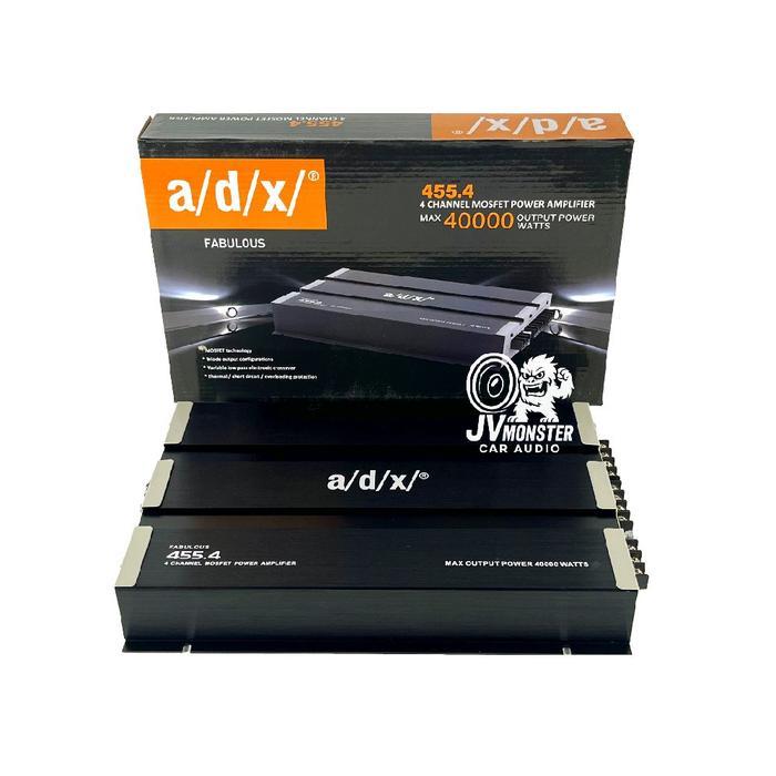 ADX Power Adx Fabulous 455.4 Max Power 40000Watt Amplifier Mobil Mosfet Techology Triode Output USB