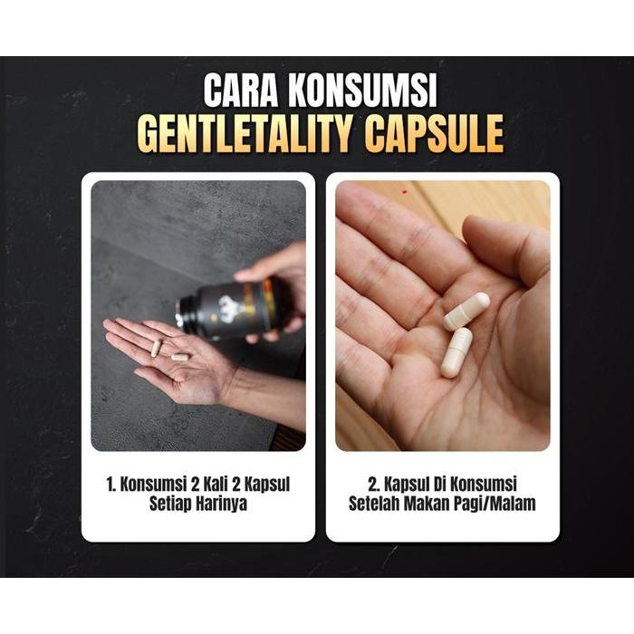 READYY GENTLETALITY - Kapsul Suplement Harian Membantu Meningkatkan Stamina