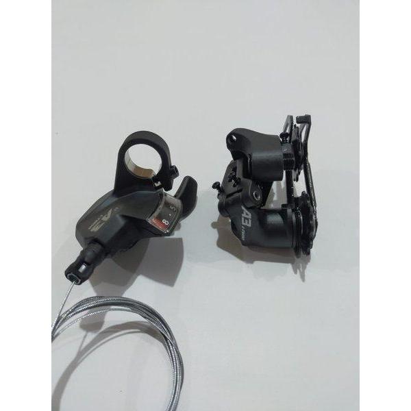 READY Aksesoris L-TWOO mini groupset 8 speed Ltwoo A3 Shifter kanan dan RD type short cage sepeda