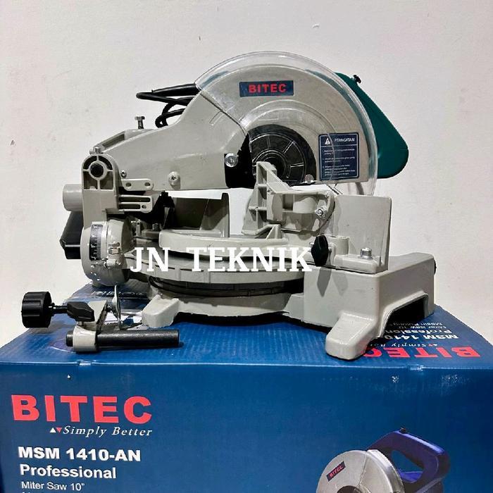 Mesin Potong Alumunium 10 Inch Bitec Msm 1410 Miter Saw Bitec 10"