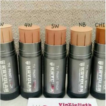 Kryolan Stick Tv Paint Foundation Original Fondation Tahan Lama Concealer