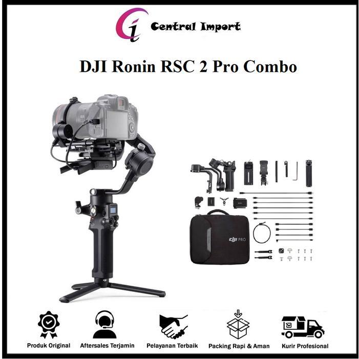 DJI RSC 2 Stabilizer Gimbal untuk Kamera Mirrorless & DSLR - Ronin Series