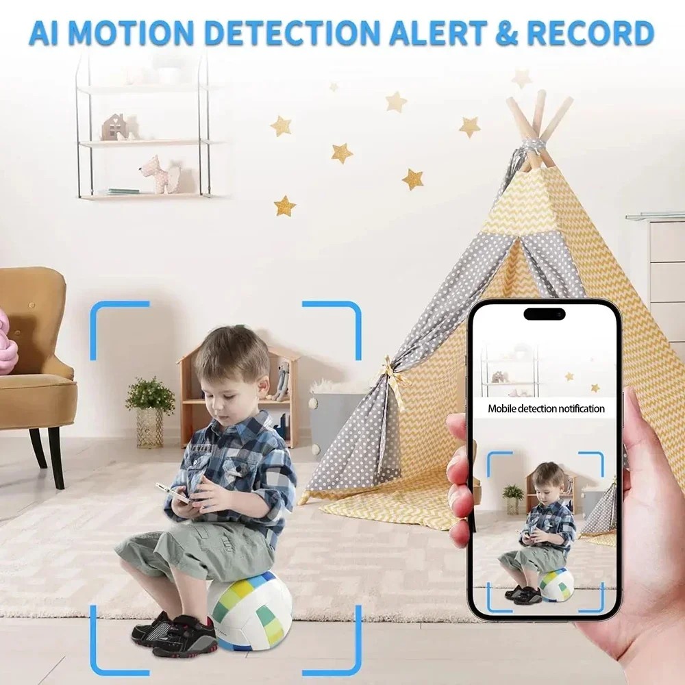 HD 1080P DIY Wifi Ca Portable Small Cam Micro Camcorder P2P Wireless Webcam Loop Recording Support
