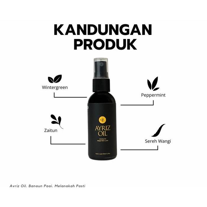 Nostrashp- Paket 2 Botol Travelpack 50Ml Ayriz Oil Original