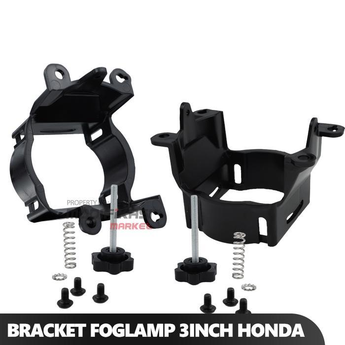 Lampu Mobil Murah Dudukan Foglamp Honda Universal Bracket Foglamp Biled Honda 3 Inch Universal Baut
