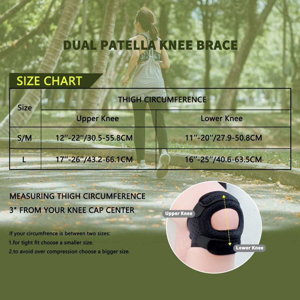 Patella Protector Patella Knee Brace Adjustable Breathable Patella Protect Band Pressurize Soft