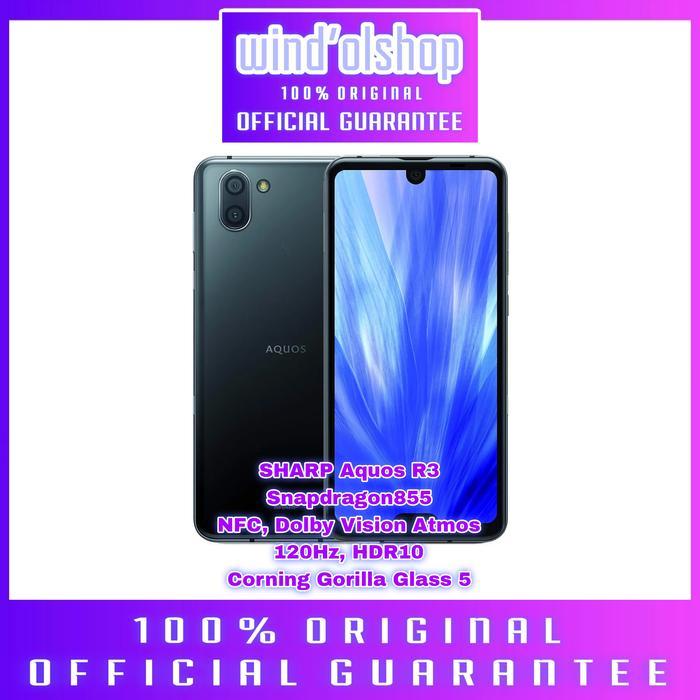 Sharp Aquos R3 Android Smartphone Snapdragon855 6/128 HDR10 120Hz Dolby Vision Atmos