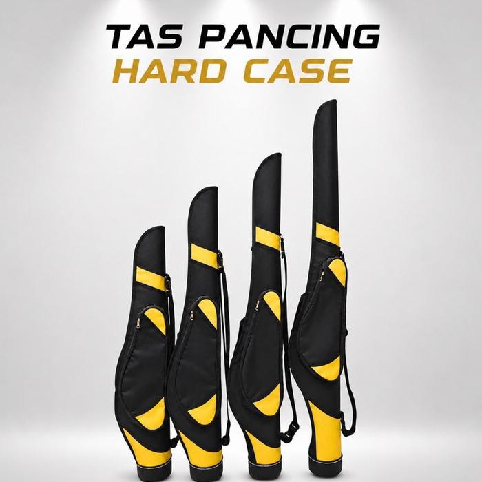 Tas Pancing Hard Case Premium Viber Elastis untuk 2-3 Joran dan Reel Mancing tas joran pancing laut