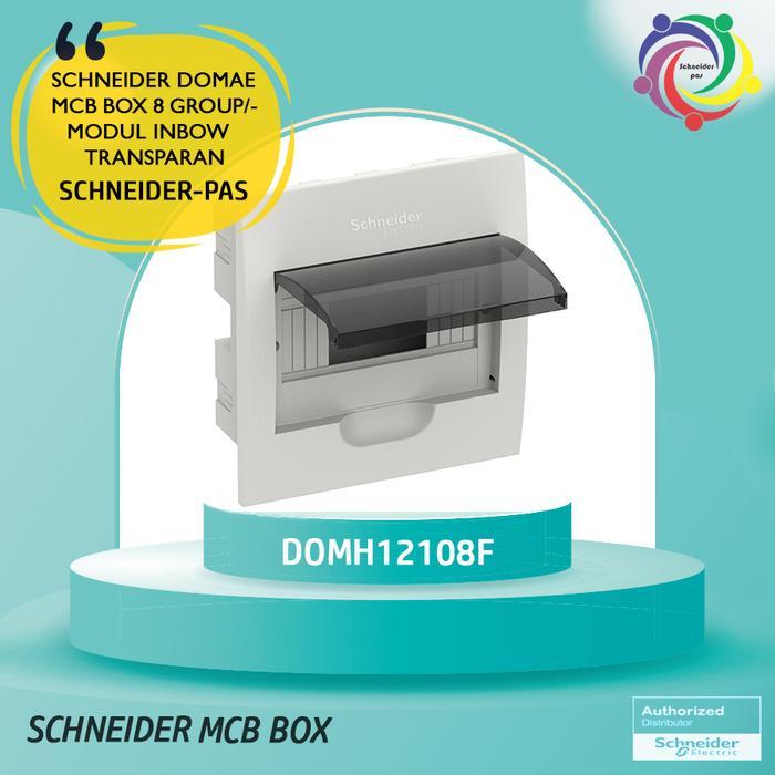 Schneider Domae Mcb Box 8 Mod Inbow Transparent