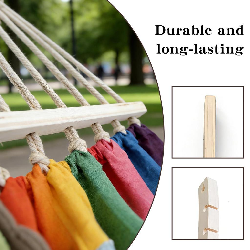 Hammok Spreader Bar 2 Piees Detahable Wooden Replaements Hammok Stands Aessories For amping Bakyard
