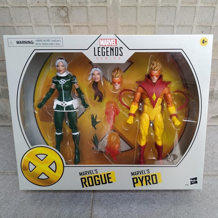 HASBRO MARVEL LEGENDS X-MEN 2-PACK ROGUE & PYRO 2PACK XMEN