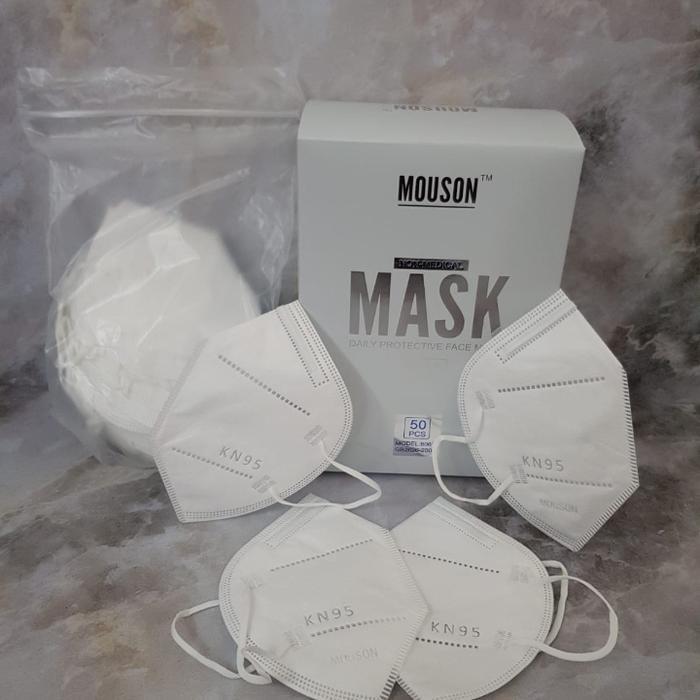 Diskon Masker Mouson Kn95 Isi 50Pcs Original