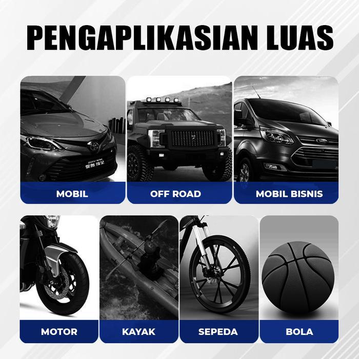 SHAKESPARE Kompresor Angin Mini Portable Multifungsi Kompresor Angin Mini Praktis Serbaguna