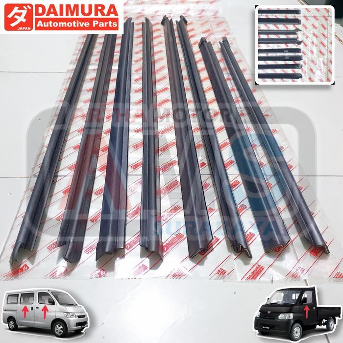 Karet Pelipit List Lis Kaca Weather strip Granmax Luxio Gran Max Grandmax Grand Max Luar Dalam