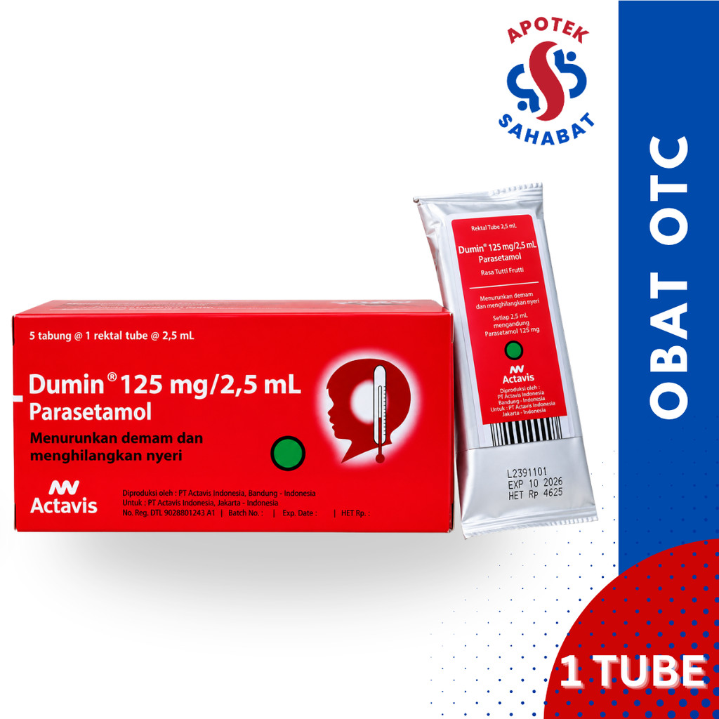DUMIN RECTAL 125MG/2.5ML