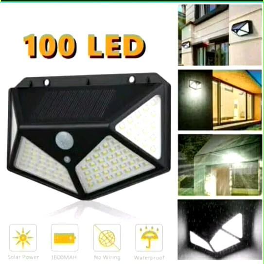 Lampu Taman Tembok Dinding / solar powered led wall light