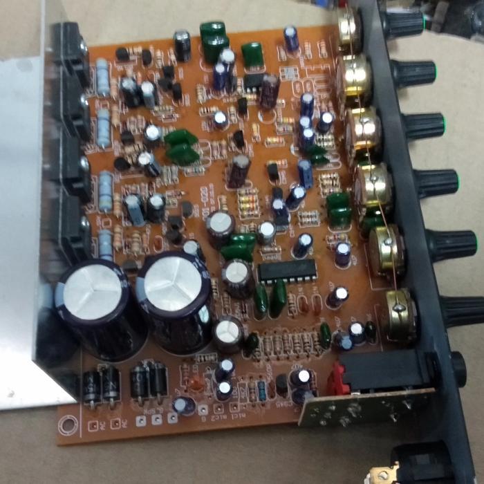 modul kit /mesin speaker aktif profotex stereo echo