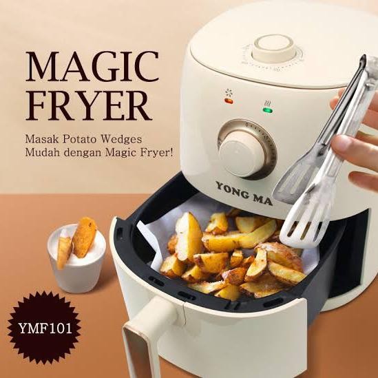 alat masak tanpa minyak/magic fryer yongma YMF101
