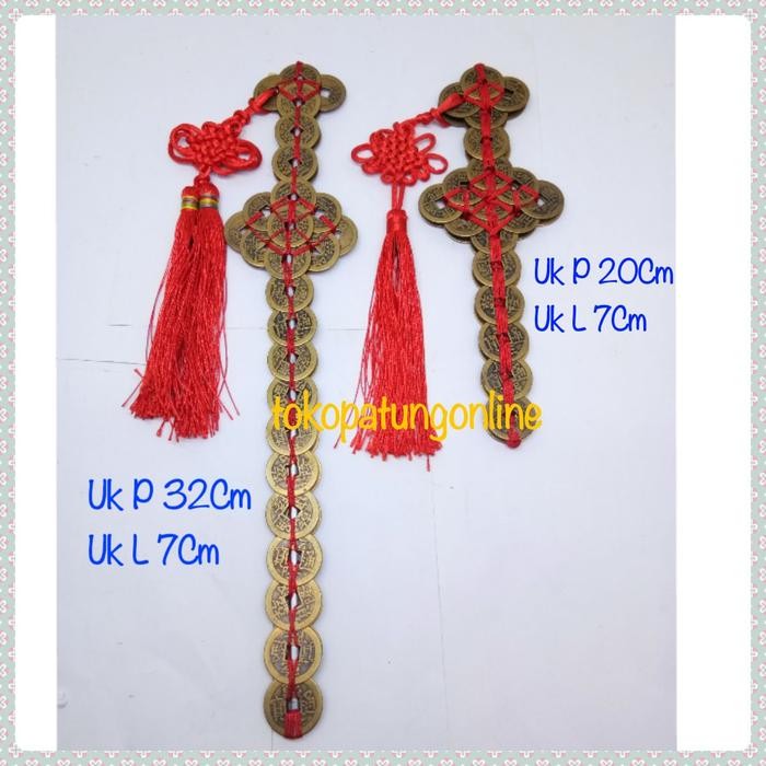 Ready Pedang Koin Cina Fengshui Keberuntungan Kecil