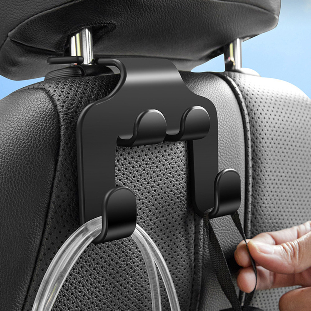 Multifunctional Car Seat Back Hook Car Seat Back Hanger Phone Holder Rack Car Seat Headrest Organize