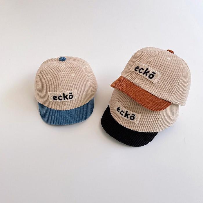 Topi Baseball anak laki-laki MOTIF ECKO usia 0-2 tahun / premium impor